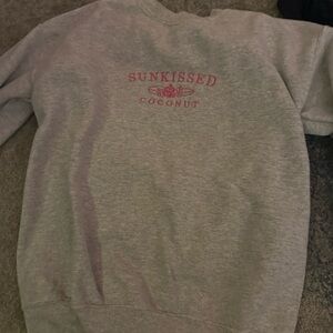Sunkissed coconut crew neck size small